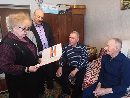 98-й день рождения отметил ветеран Великой Отечественной войны, участник Курской битвы